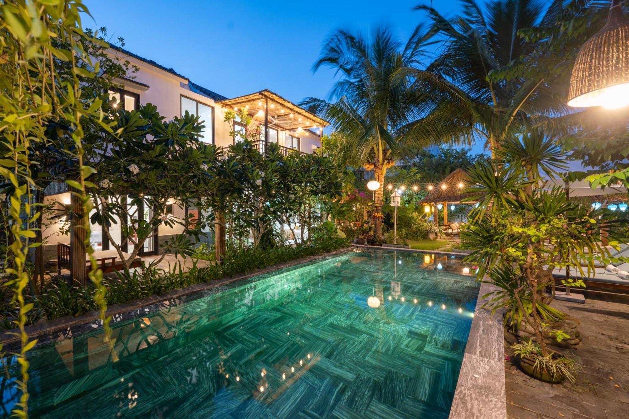 An Bang Garden Pool Villa ฮอยอัน ภายนอก รูปภาพ
