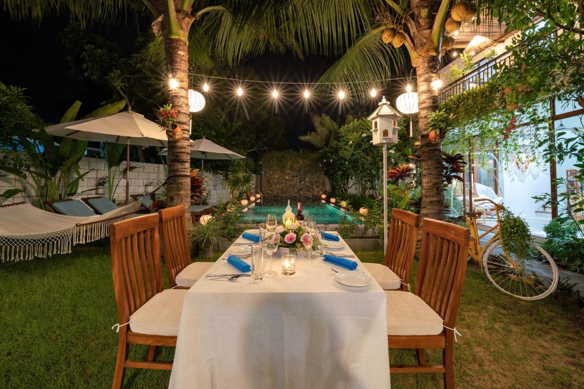 An Bang Garden Pool Villa ฮอยอัน ภายนอก รูปภาพ